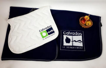 CALVADOS département - chemise & tapis