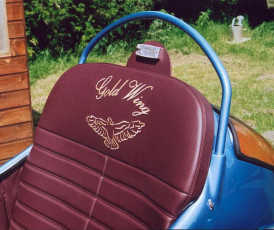 GOLD WING CLUB - personnalisation cuir