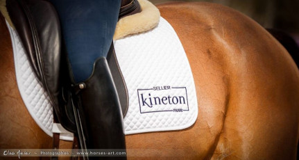 KINETON SELLIER - tapis de selle dressage