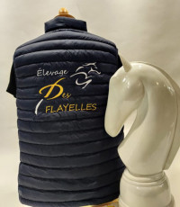 ELEVAGE DES FLAYELLES - gilet matelassé