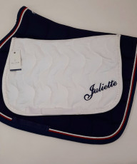 Tapis de selle poney - lettrage