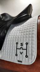 HARAS DU COUSSOUL - tapis de selle dressage