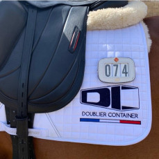 DOUBLIER CONTAINER Ecurie Gireg Le Coz- tapis de selle (Badminton 2022)