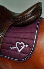 Tapis de selle - logo création originale