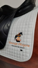 ELEVAGE D'ENGANE - tapis de selle dressage