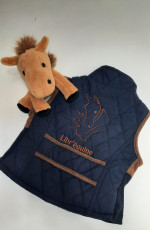 2 - LIBR'EQUINE - gilet matelassé bébé