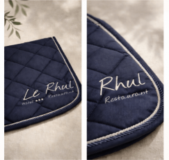 2 - LE RHUL restaurant - tapis de selle